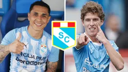Yoshimar Yotún e Ian Wisdom en Sporting Cristal.