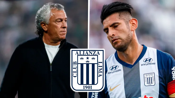 Néstor Gorosito y Carlos Zambrano en Alianza Lima.