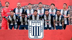 El plantel de Alianza Lima.