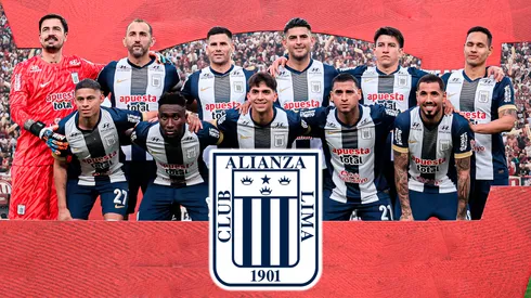 El plantel de Alianza Lima.