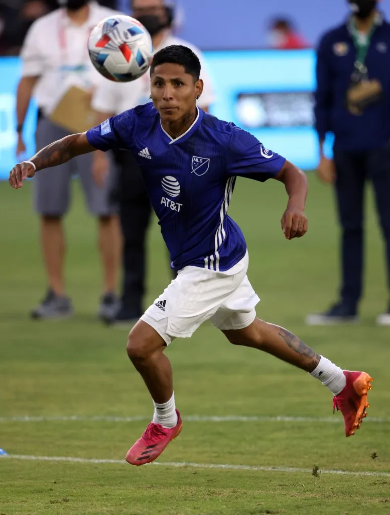 Raúl Ruidíaz cuando estaba en Estados Unidos. (Photo by Ronald Martinez/Getty Images)