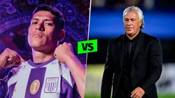 Jesús Castillo encaró a Néstor Gorosito en Alianza Lima.