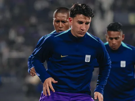 Lesión en el calentamiento: el cambio de último momento en Alianza Lima a minutos de jugar ante Atlético Grau