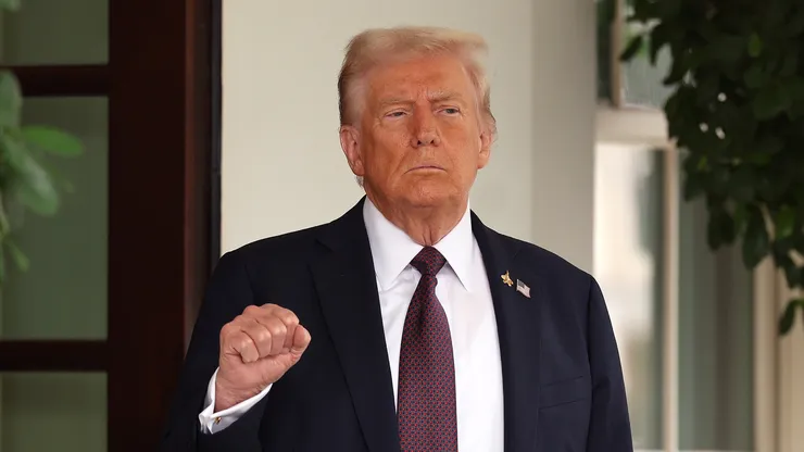 Donald Trump, presidente de los Estados Unidos.