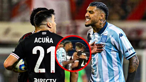 'Rocky' Balboa escupió al 'Huevo' Acuña.