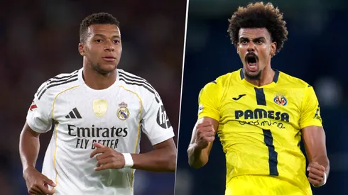 Kylian Mbappé y Renato Veiga, figuras de Real Madrid y Villarreal.