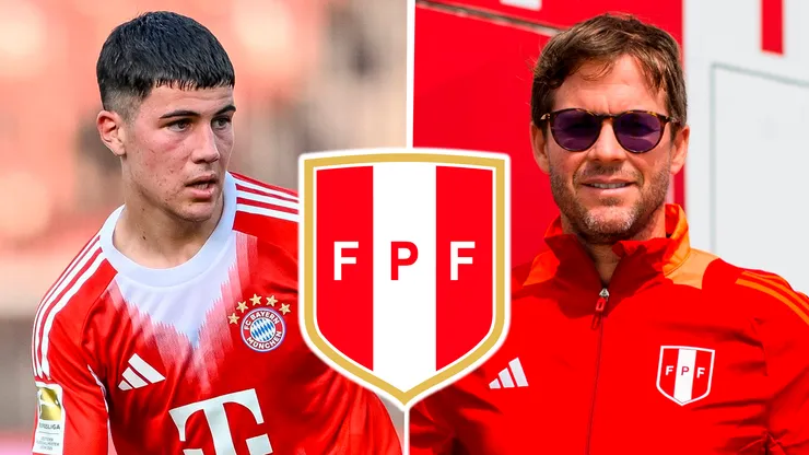 Felipe Chávez y Manuel Barreto en la Selección Peruana.