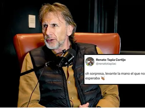 ¡Directo a la FPF! El respaldo de Gareca al comentario de Tapia: "No agacha la cabeza"