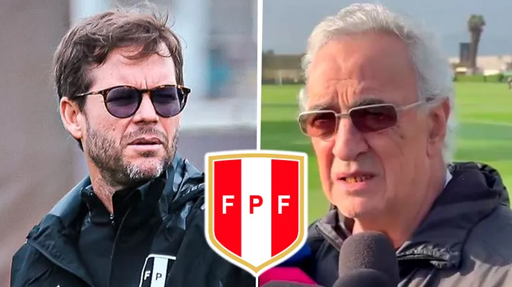 Manuel Barreto y Jorge Fossati en la Selección Peruana.