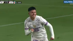 Puño de Jairo Concha, a modo de celebración.