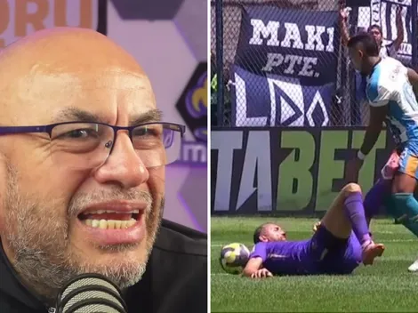 Mr. Peet cuestionó actitud de Hernán Barcos tras ser expulsado en derrota de Alianza Lima: "Algo pasa"