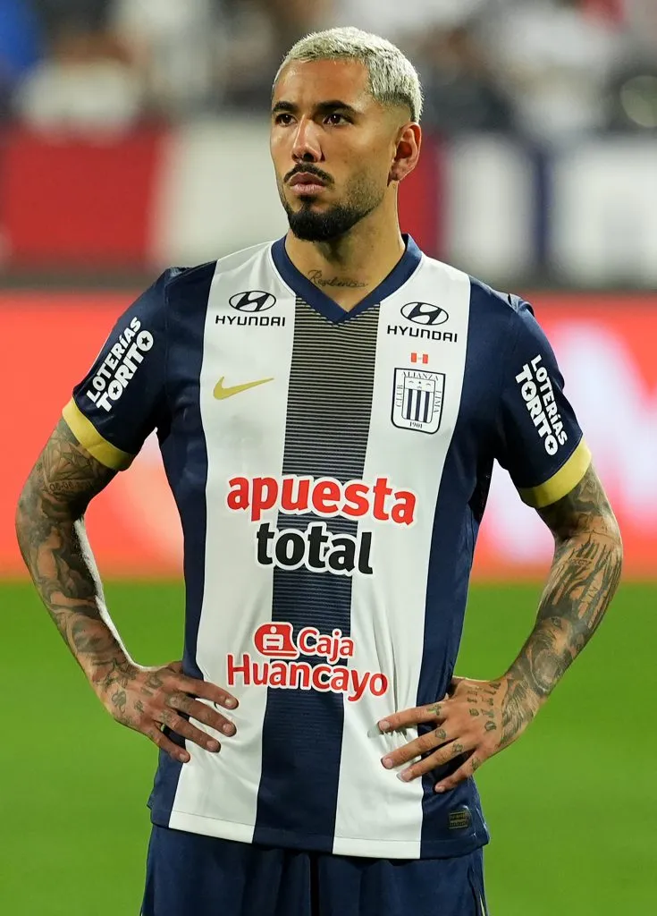 Sergio Peña jugando la Copa Sudamericana. (Photo by Raul Sifuentes/Getty Images)