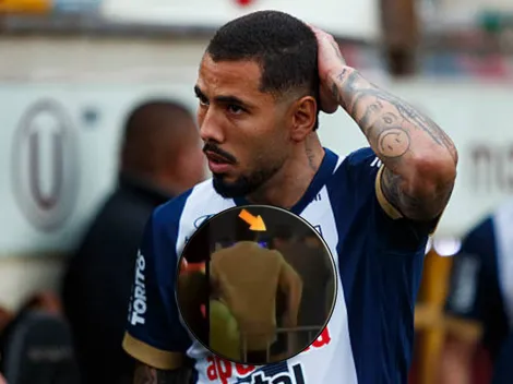 El ampay de Sergio Peña después de la derrota contra Alianza Universidad de Huánuco