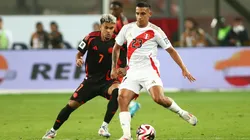 Alex Valera contra Luiz Díaz.