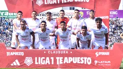 Ayacucho FC, en uno de sus últimos partidos en Liga 1.