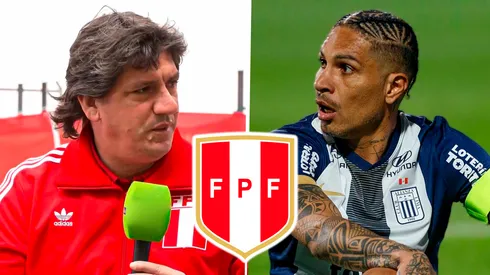 Jean Ferrari y Paolo Guerrero.