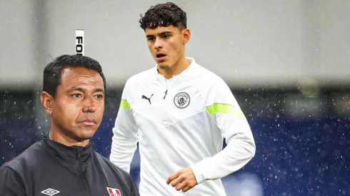 Alexander Robertson y Nolberto Solano.