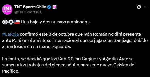 Cambios en Chile (Foto: X).