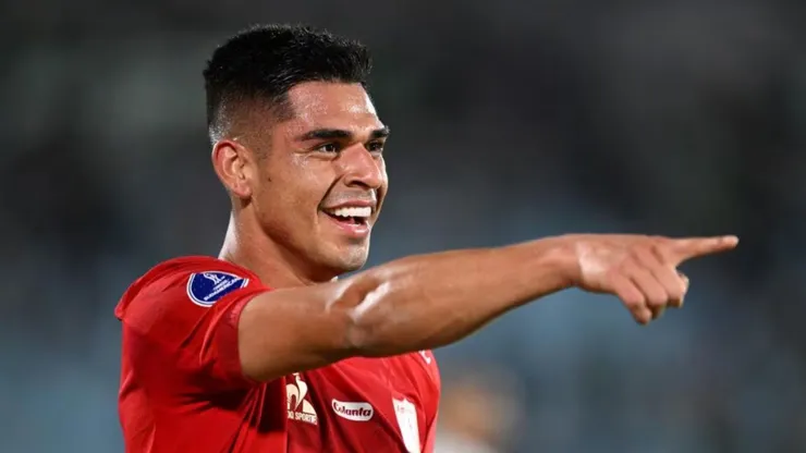 Luis Ramos con camiseta de América de Cali.