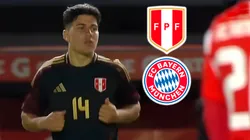 Felipe Chávez debutó con Perú y Bayern Múnich reaccionó.