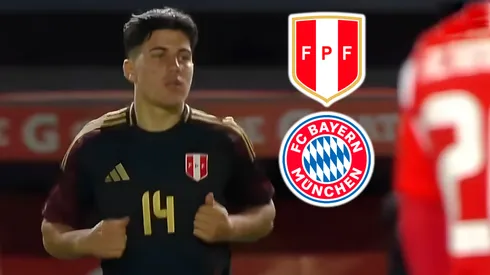Felipe Chávez debutó con Perú y Bayern Múnich reaccionó.