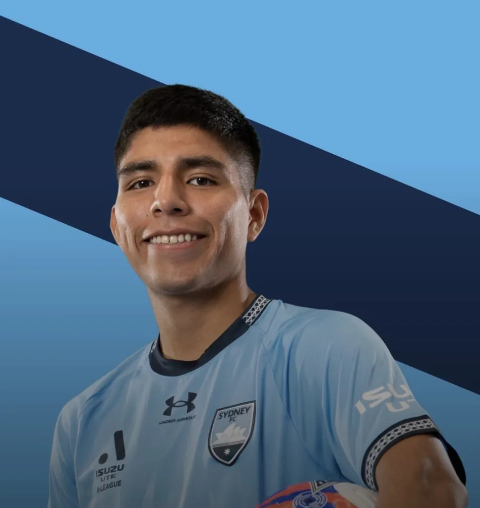 Piero Quispe en el Sydney FC de Australia. (Foto: X).