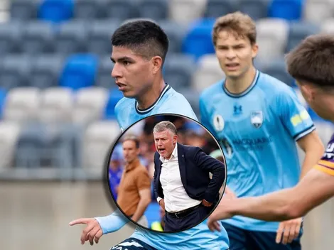 Técnico de Piero Quispe destrozó al ex Pumas tras su arribo al Sydney FC de Australia