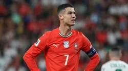 Cristiano Ronaldo, en el último partido de Portugal ante Irlanda.