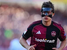 Fabio Gruber se vistió de 10 y dio su primera asistencia del año con el Nurnberg