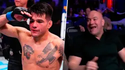 Juan Díaz asombró a Dana White, quien le dio un contrato para pelear en UFC.