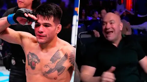 Juan Díaz asombró a Dana White, quien le dio un contrato para pelear en UFC.