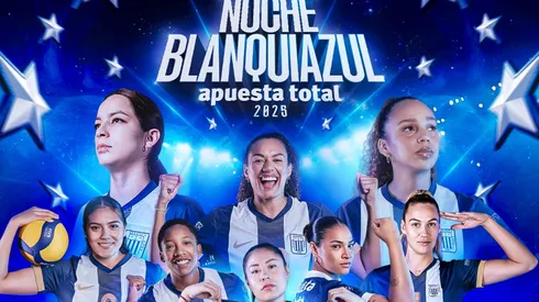 La Noche Blanquiazul abre la temporada de Alianza Lima Vóley.