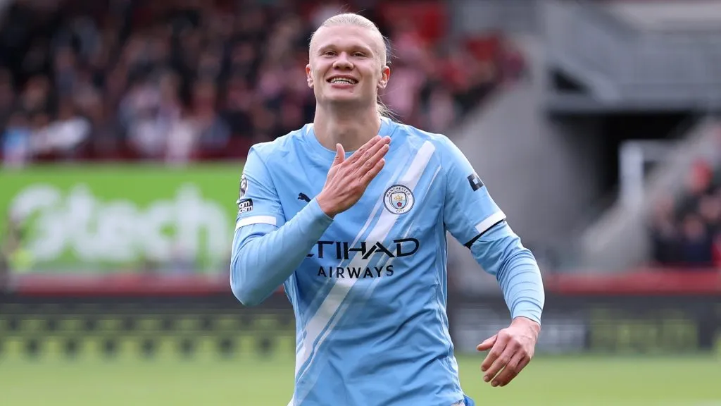 Erling Haaland destaca en el ranking CIES en “ataque aéreo” (Getty Images).