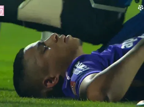 Se fue en ambulancia: El fuerte choque que dejó nocaut a Kevin Quevedo en Alianza Lima vs. Sport Boys