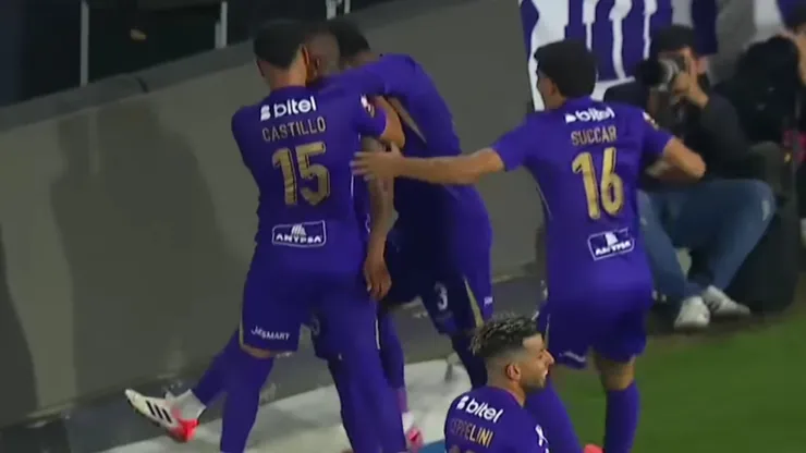 Matías Succar, clave en la jugada del gol de Pedro Aquino.