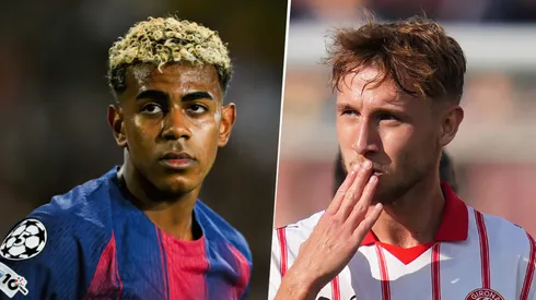 Lamine Yamal y Vladyslav Vanat, figuras de FC Barcelona y Girona.