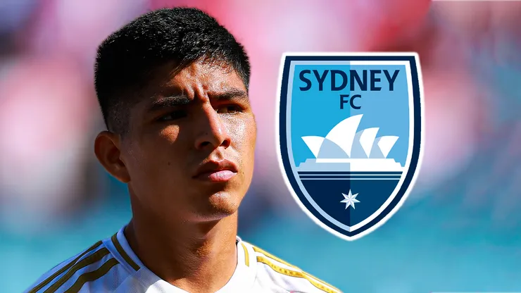 Piero Quispe y Sydney FC.