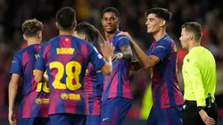 Barcelona llenó de goles al Olympiacos.
