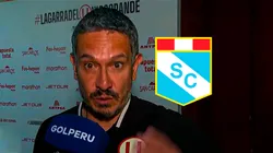 Franco Velazco mandó dardo en la previa del Universitario vs. Sporting Cristal.