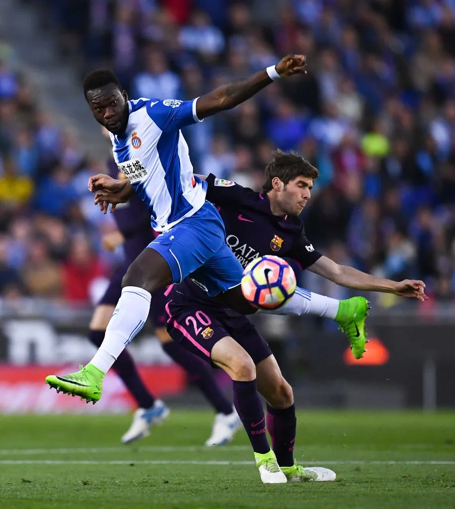 Felipe Caicedo jugando en la Liga Española. (Photo by David Ramos/Getty Images)