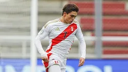 Juan Pablo Goicochea, delantero de Perú.