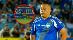 Christian Cueva falló penal en el Emelec vs. Guayaquil City.