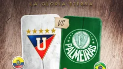 Conoce todos los detalles del duelo entre LDU y Palmeiras.