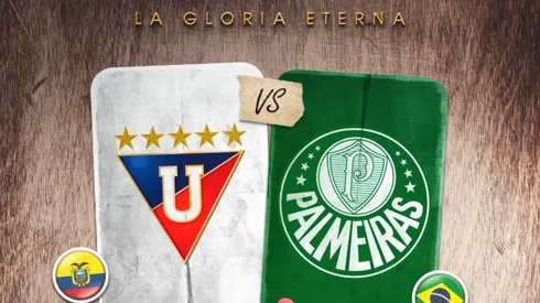 Conoce todos los detalles del duelo entre LDU y Palmeiras.