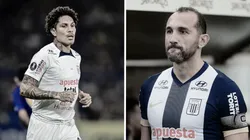 Paolo Guerrero y Hernán Barcos de Alianza Lima.