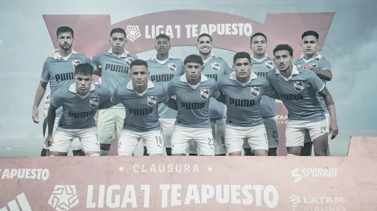 Equipo titular de Sporting Cristal frente a Universitario.