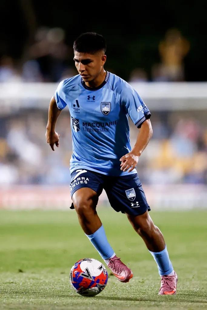Piero Quispe jugando con el Sydney FC. (Foto: Getty Images)
