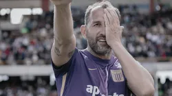 Hernán Barcos celebrando.