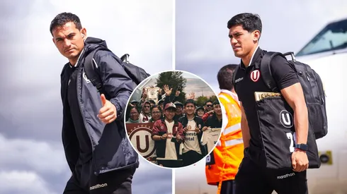 Jairo Vélez y José Rivera de Universitario.