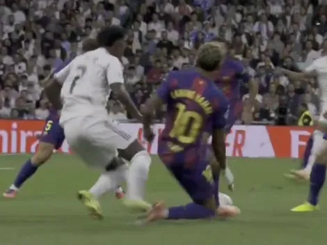 ¡Polémica! Cobran penal de Lamine Yamal sobre Vinícius Júnior, pero VAR lo revirtió